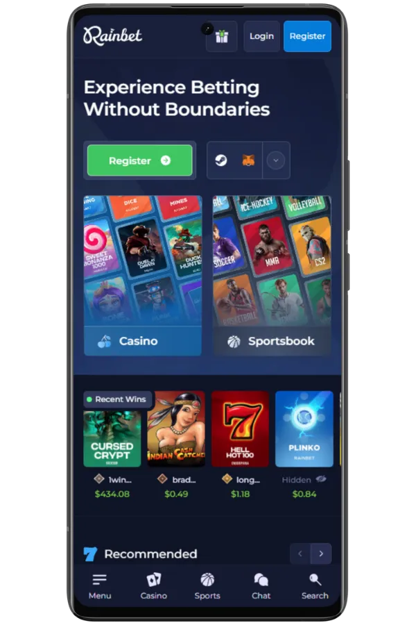rainbet Gameplay